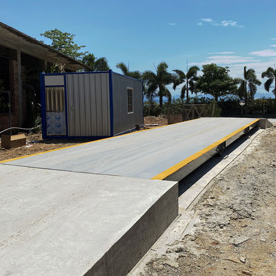 ओआईएमएल III स्टील प्लेटफॉर्म 100 टन लॉरी वेइब्रिज